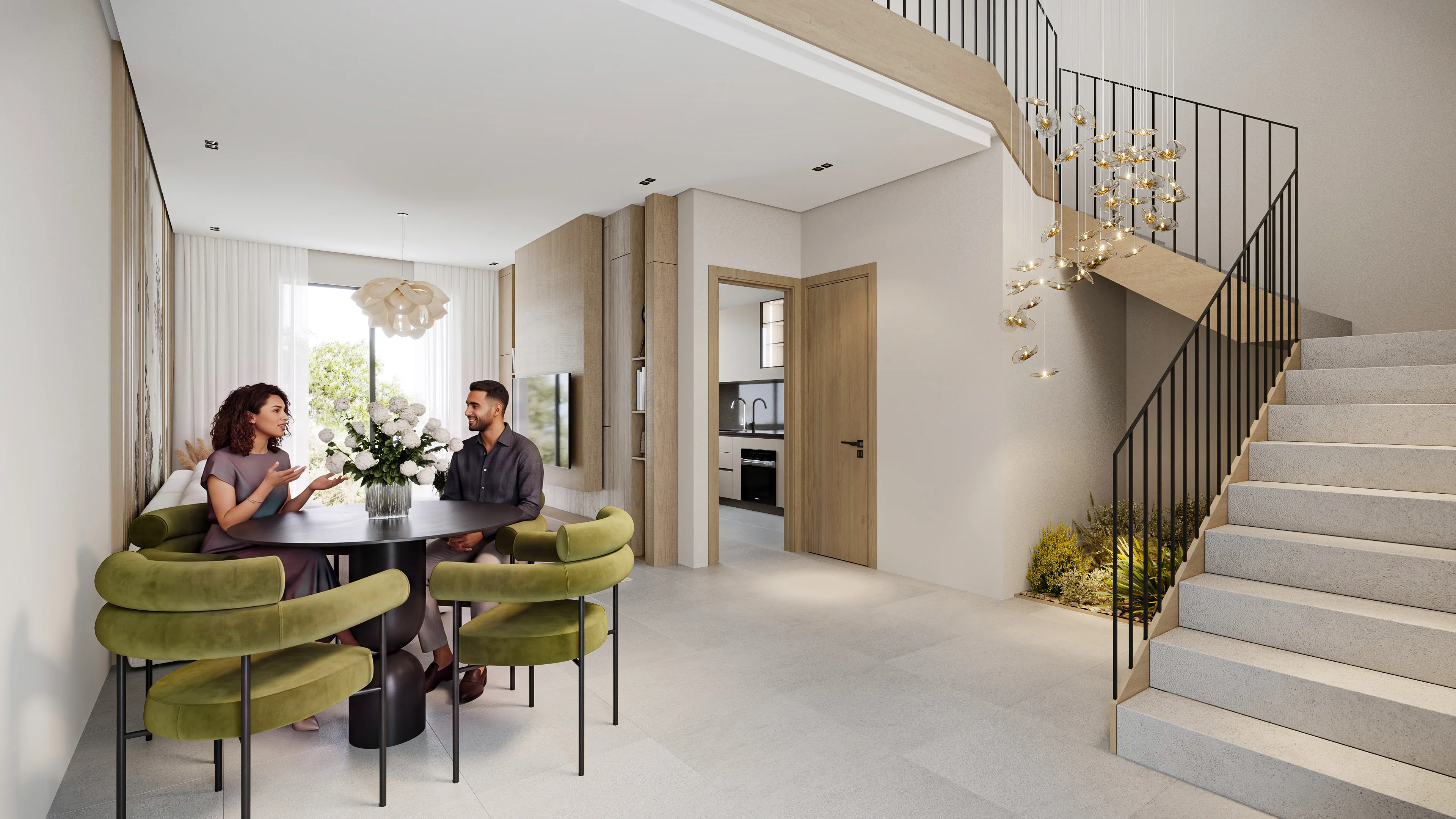 Duplex avec Jardin
